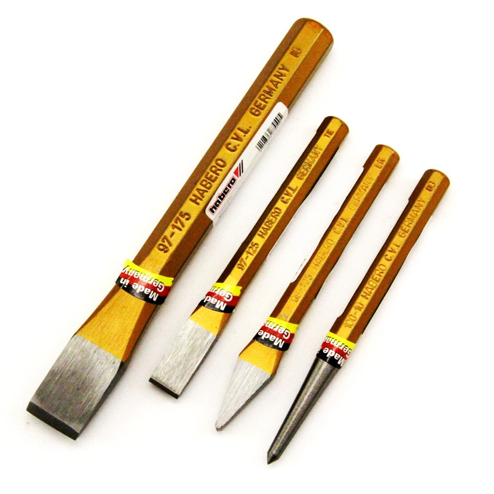 Meißel Set 6-teilig Von Paffrath - Made In Germany Für Metall & Stein